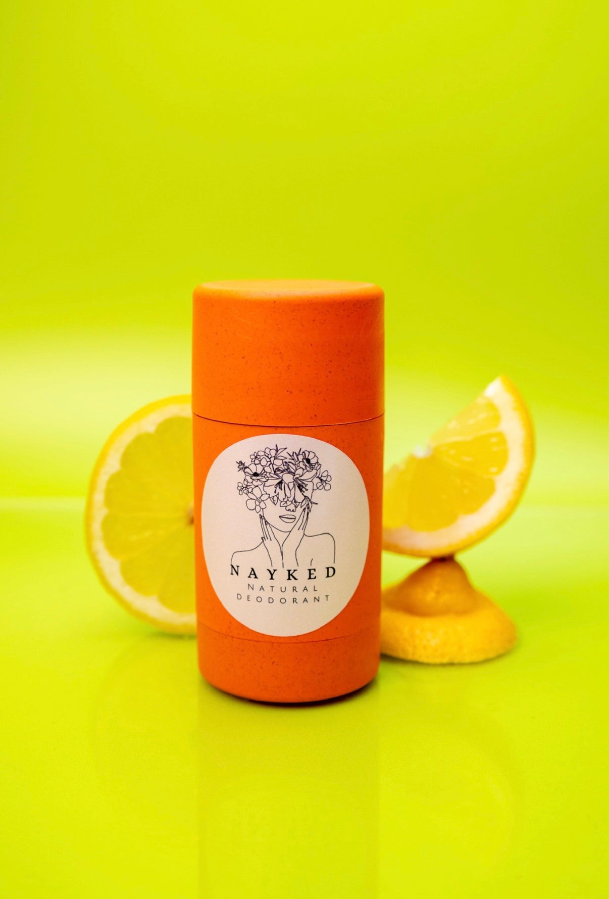 Orange tube + 45g natural deodorant insert