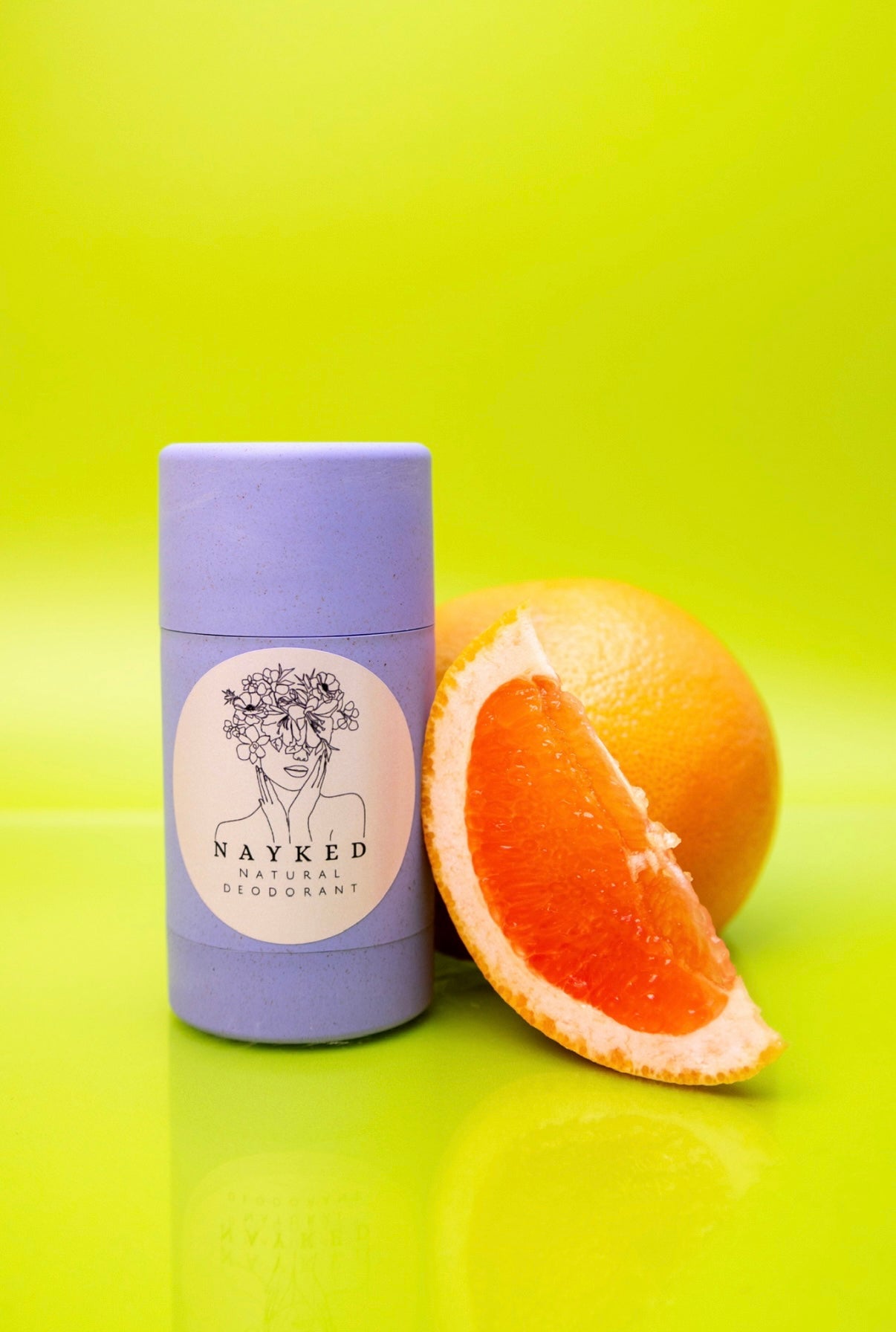 Purple tube + 45g natural deodorant insert